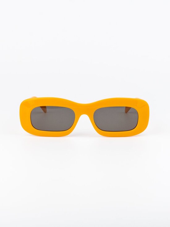Celine Women Sunglasses Orange Grey Rectangle CL40294I 42A NEW AUTHENTIC main image 7
